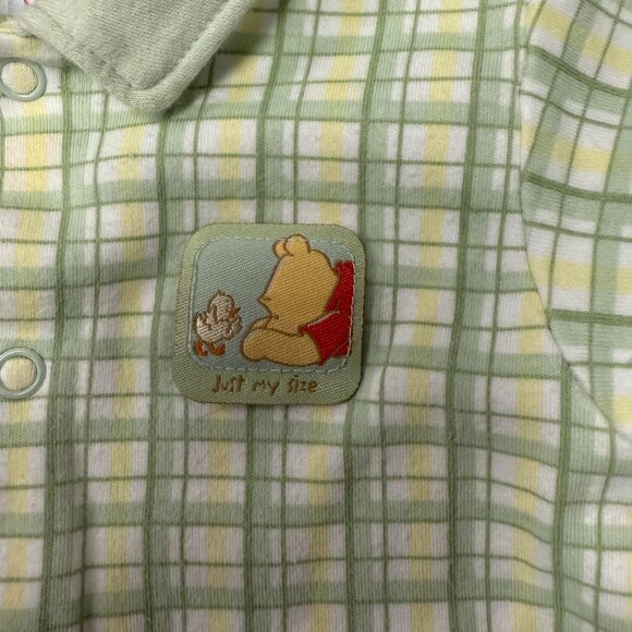 Vintage Pooh Bear/Disney Baby 0-3 Romper - Picture 2 of 2